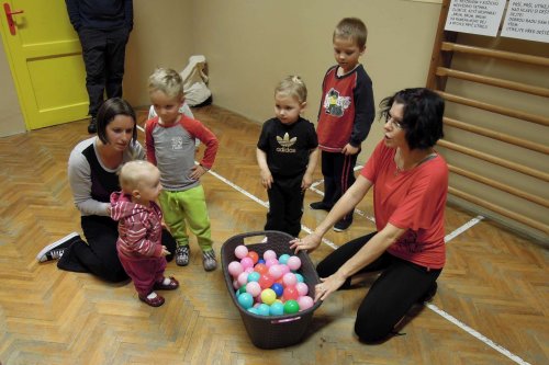 Hravé cvičení pro děti a rodiče - 7.11.2013